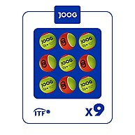 Beach Tennis: Kit 9 Bolas Joog ITF Stage 2 - imagem 1