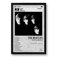 Quadro Álbum Spotify With the Beatles - The Beatles - 40x60cm | Decore com Estilo Musical - imagem 1