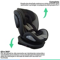 Cadeira Bebê Giratória 360° Murphy Premium: Segurança e Conforto do Nascimento aos 36kg - imagem 4