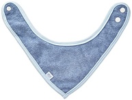 Babador Bandana Jeans Impermeável para Bebê - Estilo e Proteção na Hora da Refeição - imagem 4