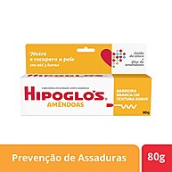 Creme Preventivo Contra Assaduras Hipoglós Amêndoas 80g – Proteção Real para a Pele do Bebê - imagem 2