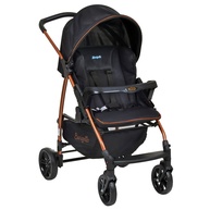 Carrinho de Bebê Burigotto Ecco com Bebê Conforto: Segurança e Conforto para seu Filho (Preto e Cobre) - imagem 1