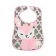 Babador Impermeável com Bolso para Bebê - Estampa Coelho | Clingo C5065 - imagem 2