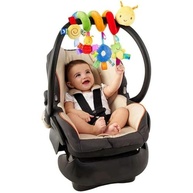 Brinquedo Espiral Pelúcia Chocalho para Carrinho e Bebê Recém-Nascido - Beezo - imagem 3