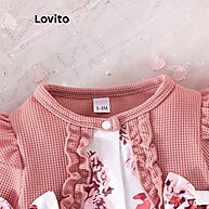 Macacão Floral Lovito: Conforto e Estilo para Bebê - imagem 2
