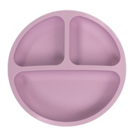 Prato de Silicone com Ventosa para Bebê - Seguro, Antiderrapante e Livre de BPA | Ideal para Introdução Alimentar - imagem 1