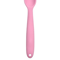 Colher de Silicone para Bebê Rosa - Segura, Macia e Fácil de Limpar - imagem 5
