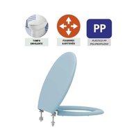 Assento Infantil Oval Universal Azul - Segurança e Conforto para o Banheiro do Bebê - imagem 5