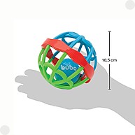 Chocalho Baby Ball Cute Colors 11850 - Buba: Diversão e Estímulo para o Seu Bebê - imagem 2