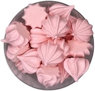 600 Mini Suspiros Artesanal Premium Rosa Bebe - imagem 1