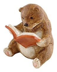 Estátua de Urso Bebê em Miniatura para Terrário - Decoração Encantadora para Jardim e Ambientes Mágicos - imagem 2