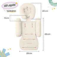 Ninho Redutor Multifuncional Yogi Baby Cru: Conforto e Segurança para Seu Bebê em Qualquer Lugar - imagem 4