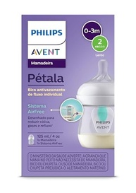 Mamadeira Pétala 3.0 AirFree Vent Philips Avent 4 oz - Conforto e Segurança para Bebês - imagem 2