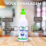 Detergente para Mamadeira Bioclub Orgânico 500ml - Limpeza Profunda e Segura para Bebês - imagem 3