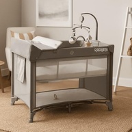 Berço Portátil SleepGuard Dobrável para Bebês - Estrutura Segura e Confortável Ragaluma (Cinza) - imagem 3