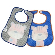 Babador Impermeável com Bolso Tigre - Proteção e Estilo para Bebês - imagem 4