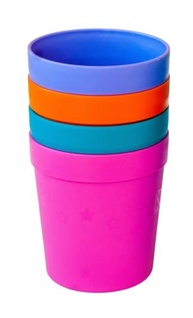 Kit 4 Copos para Bebês 200ml - Seguro, Livre de BPA e Ideal para o Dia a Dia - imagem 3