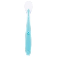 Colher de Silicone Anatômica BUBA Azul - Segura e Confortável para Bebês - imagem 1