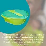 Tigela de Sucção Vital Baby NOURISH com Tampa e Colher - Segura e Prática para Bebês - imagem 2