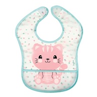Babador com Bolso Gatinho Impermeável da Buba - Proteção Confortável e Estilosa para Bebês - imagem 4