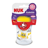 NUK Copo Action Evolution com Canudo 230 ml - Amarelo | Ideal para Bebês e Crianças - imagem 5