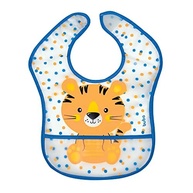 Babador com Bolso Tigrinho Impermeável da Buba - Proteção e Estilo para Bebês - imagem 4
