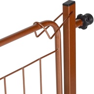 Portão Pet de Segurança para Cães e Bebês | Ajustável 69-84cm + Extensor 10cm | Cor Bronze Romero - imagem 5