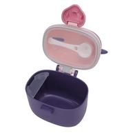Jiawu Suporte para Leite em Pó para Bebês com Vedação Forte e Material PP Seguro - Ideal para Viagens (Roxo) - imagem 2
