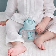 Copo Dino com Alça Azul da Buba - Seguro e Divertido para Bebês - imagem 3