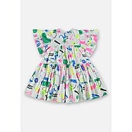 Vestido Infantil Estampado em Meia Malha - Conforto e Estilo para Bebês - imagem 2