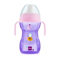Copo MAM Fun to Drink 270ml Rosa - Transição Perfeita para Bebês Aprendendo a Beber - imagem 2