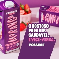 Bebida Vegetal Possible Morango 1l - imagem 4