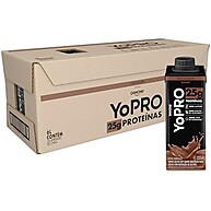Pack YoPRO Bebida Láctea UHT Chocolate 25g de Proteínas 250ml - 24 unidades - imagem 1
