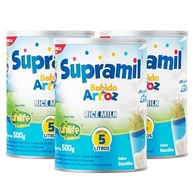 Kit 3 Bebida de Arroz Kids Unilife sabor Baunilha 500g - imagem 2