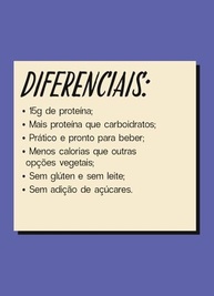 Banana Milk Cacau Proteico 250 ml – 15g de Proteína, Bebida Vegetal Vegana, Sem Lactose, Sem Glúten, Sem Açúcar | Pós-Treino Saudável - imagem 4