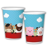 Copo de Papel Fazendinha 180ml Regina - Decoração e Bebidas - imagem 2