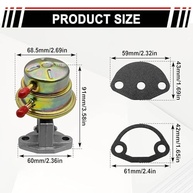 Bomba de Combustível Premium para VW Beetle e Super Beetle (1973-1974) - Substituição #113127025G - imagem 3