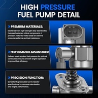 Bomba de Combustível Alta Pressão HM10049 para Audi A4, A5, A6, Q5, Q7 e VW Golf, Beetle, Passat - imagem 4
