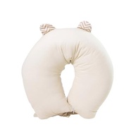 Almofada de Amamentação com Orelhas e Bordado Urso Bege - Conforto e Estilo para Mães Modernas - imagem 4