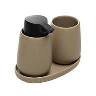 Conjunto Banheiro Wolff Oca: Elegância em Cerâmica Bege - imagem 2