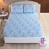 Lençol Queen Estampado: Conforto e Beleza! - imagem 2
