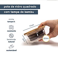 Pote de Vidro Oikos 320ml: Frescor e Beleza - imagem 2