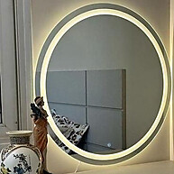 Espelho Redondo com Led Touch: Ilumine sua Beleza! - imagem 2
