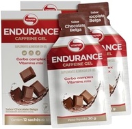 Kit 2 Endurance Caffeine Gel Vitafor Caixa 12 sachês Chocolate Belga - imagem 3