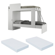 Beliche com Colchão Branco Havana: Otimize o Quarto! - imagem 1