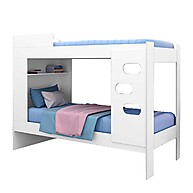 Beliche Floripa Branco com Nicho – Espaço e Estilo no Quarto - imagem 1