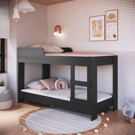 Beliche Solteiro Grafite: Otimize o Quarto! - imagem 1