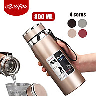 Belifou 800ML: Garrafa Térmica com Filtro e Cordão - imagem 1