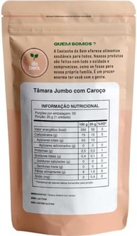 Tâmara Jumbo - Castanha do Bem - 250g - imagem 2