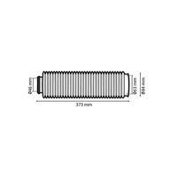 Sanfona de Bengala 32 Dentes Eggshell - Proteção Essencial para Sua Moto - imagem 3